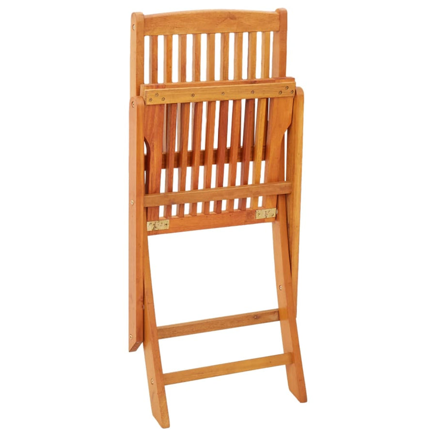 Tuinstoelen Inklapbaar Massief Eucalyptushout 2