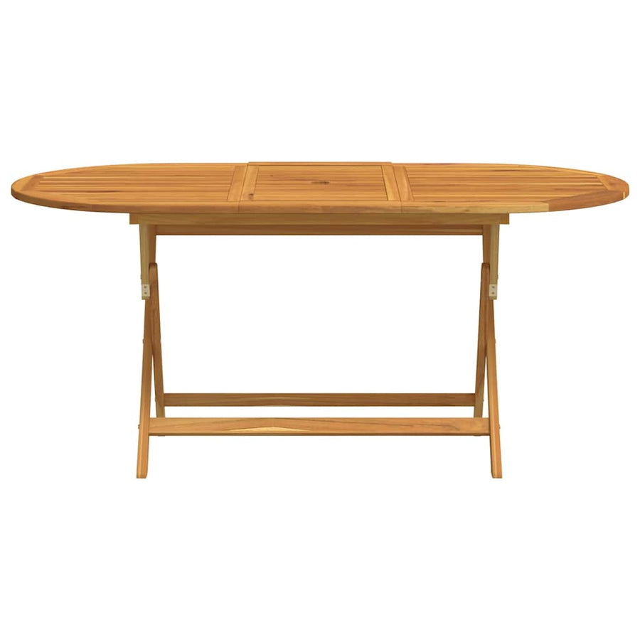 Tuintafel Inklapbaar 160X85X75 Cm Massief Eucalyptushout