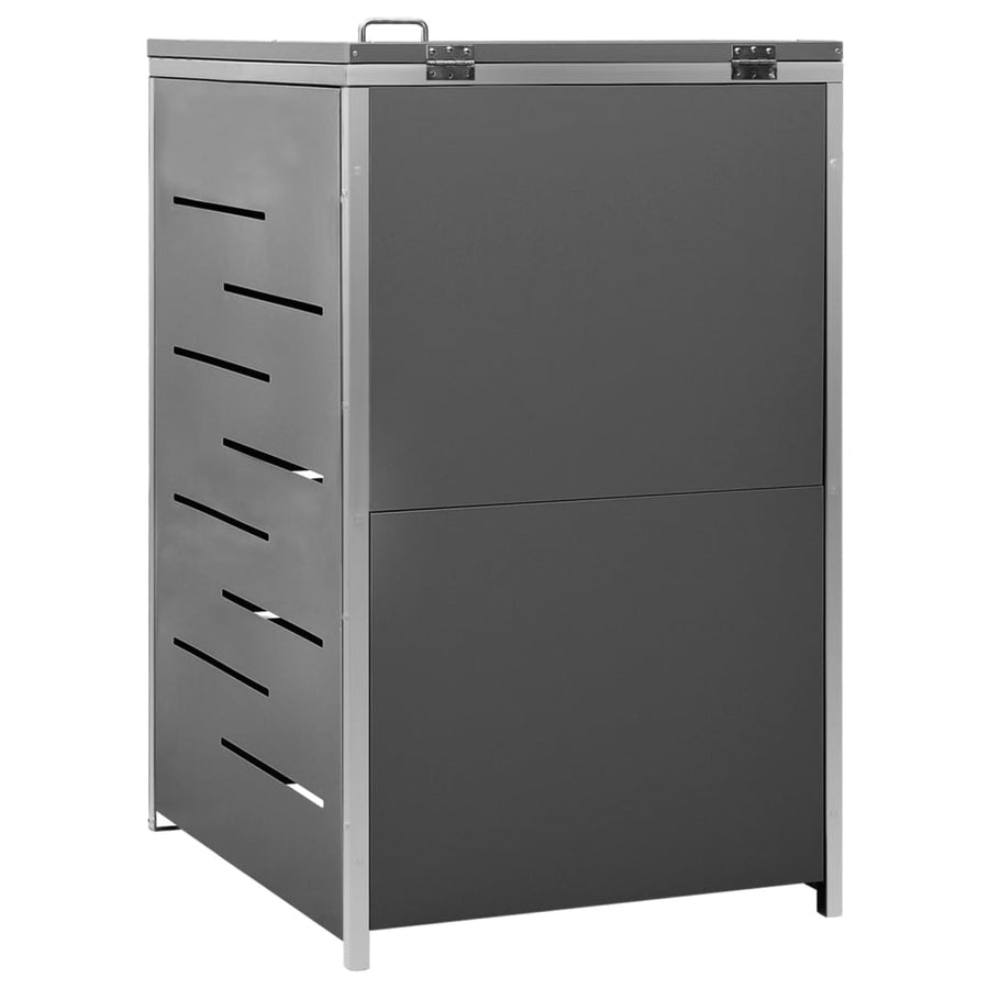 Containerberging Enkel 69X77,5X112,5 Cm Roestvrij Staal 1 container Antraciet