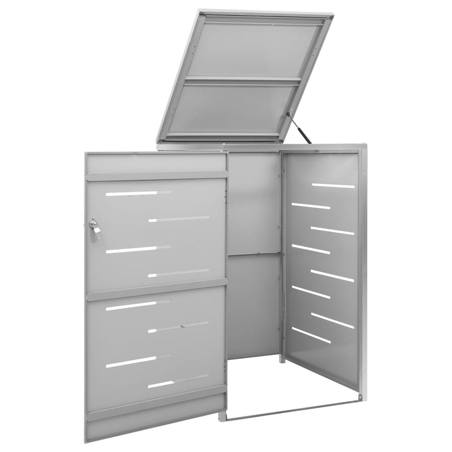 Containerberging Enkel 69X77,5X112,5 Cm Roestvrij Staal 1 container Grijs