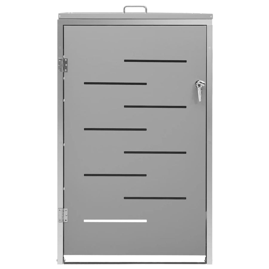 Containerberging Enkel 69X77,5X112,5 Cm Roestvrij Staal 1 container Grijs