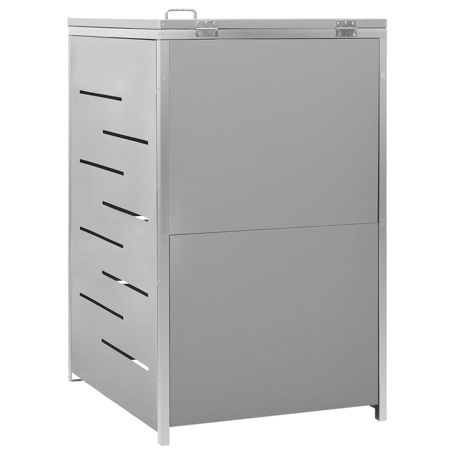 Containerberging Enkel 69X77,5X112,5 Cm Roestvrij Staal 1 container Grijs
