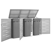 Containerberging 207x77,5x112,5 cm roestvrij staal
