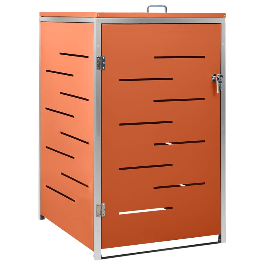 Containerberging Enkel 69X77,5X112,5 Cm Roestvrij Staal 1 container orange