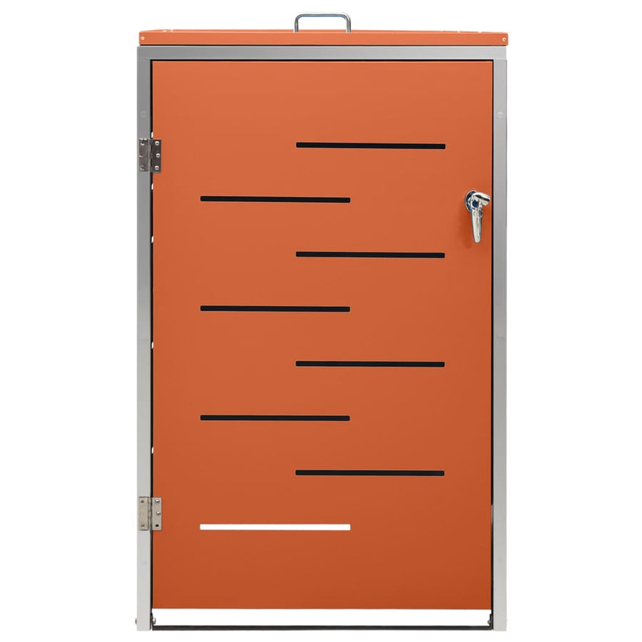 Containerberging Enkel 69X77,5X112,5 Cm Roestvrij Staal 1 container orange