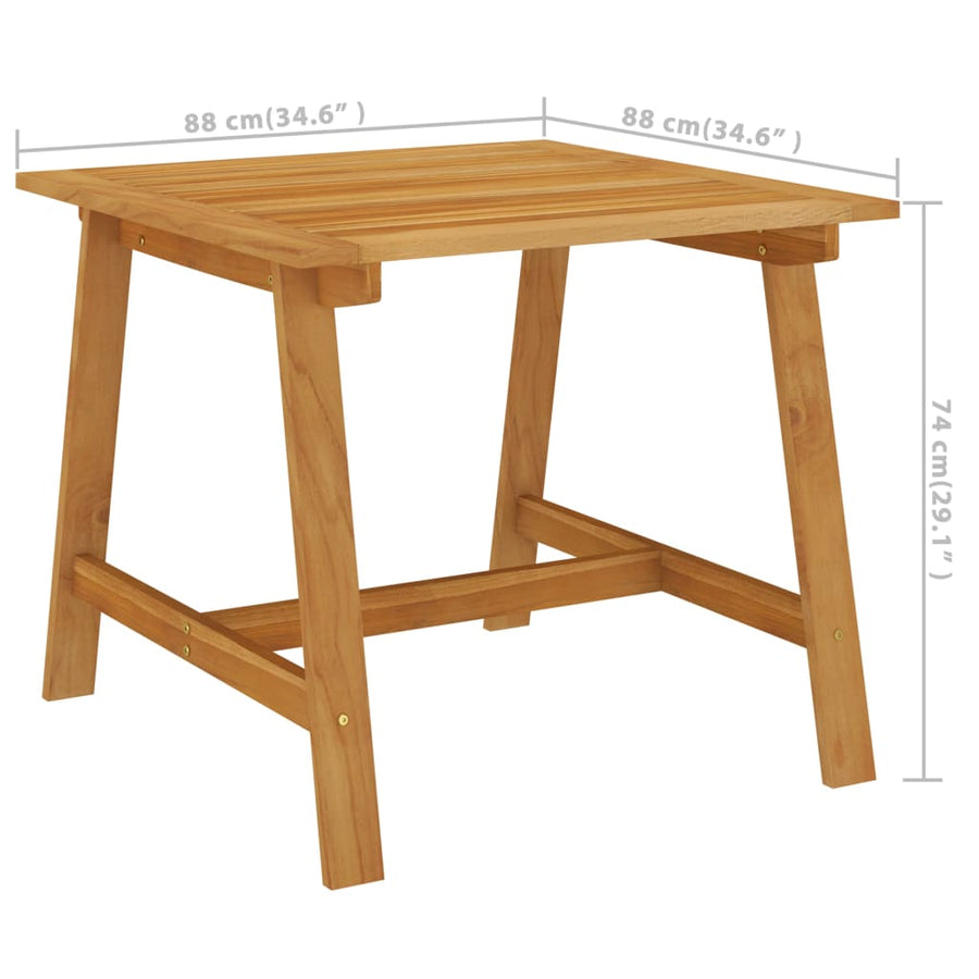 -Delige Tuinset Zwart