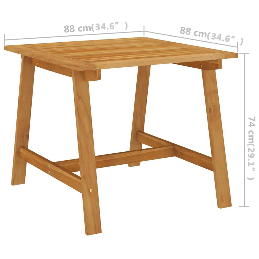 -Delige Tuinset Zwart