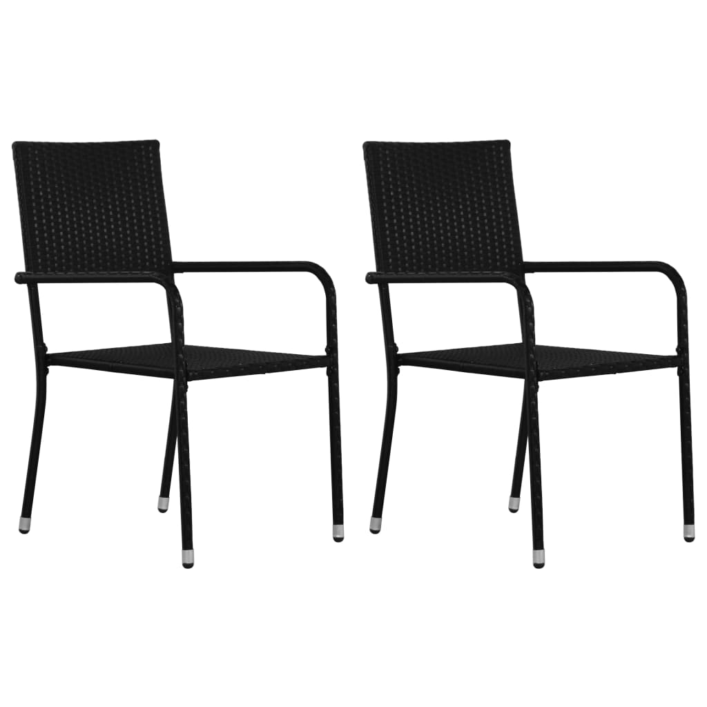 -Delige Tuinset Zwart