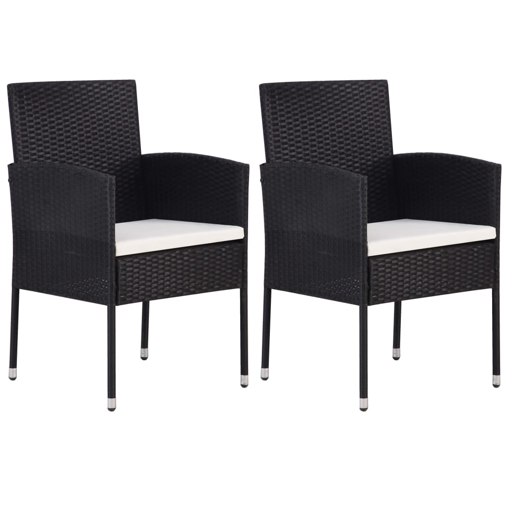 -Delige Tuinset Zwart en wit