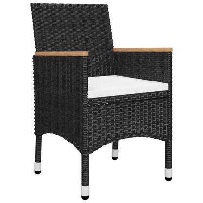 -Delige Tuinset Zwart en bruin