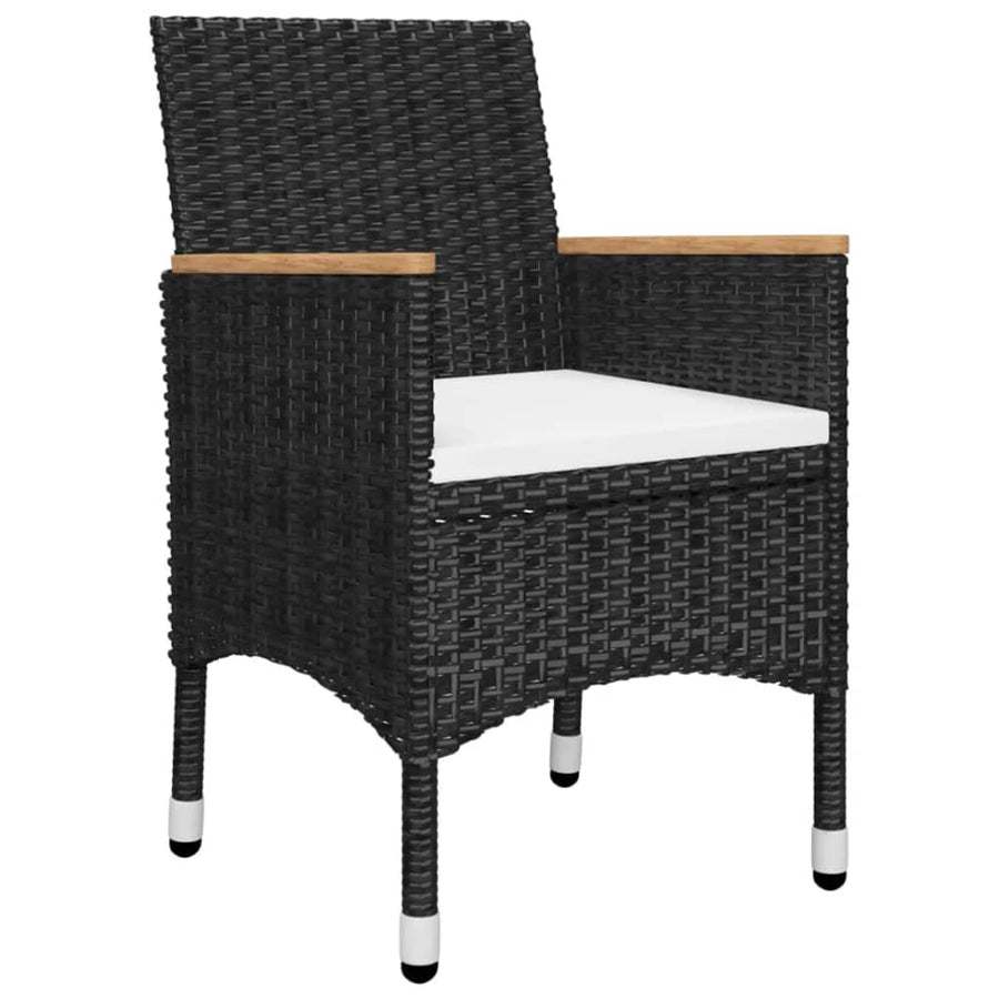 -Delige Tuinset Zwart en bruin
