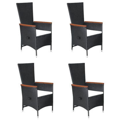 -Delige Tuinset Zwart