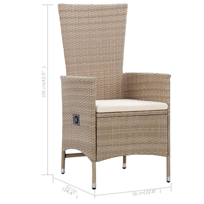 -Delige Tuinset Beige