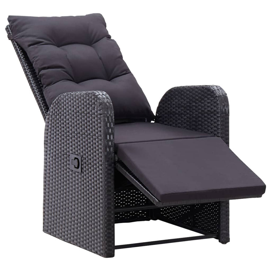 5-Delige Tuinset Zwart