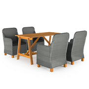 5-piece light grey Garden Set