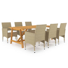 7-Delige Tuinset Beige