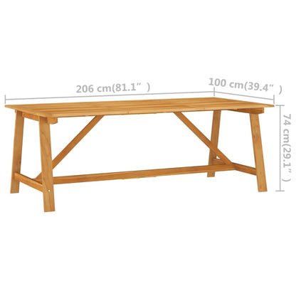7-Delige Tuinset Grijs