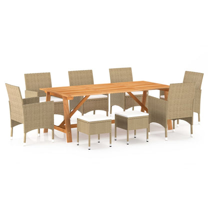 9-Delige Tuinset Beige