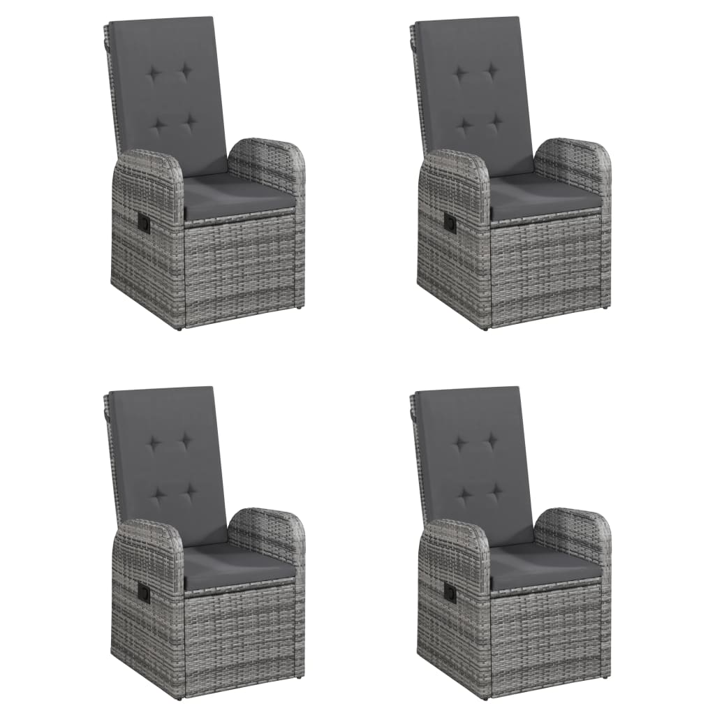 7-Delige Tuinset Grijs