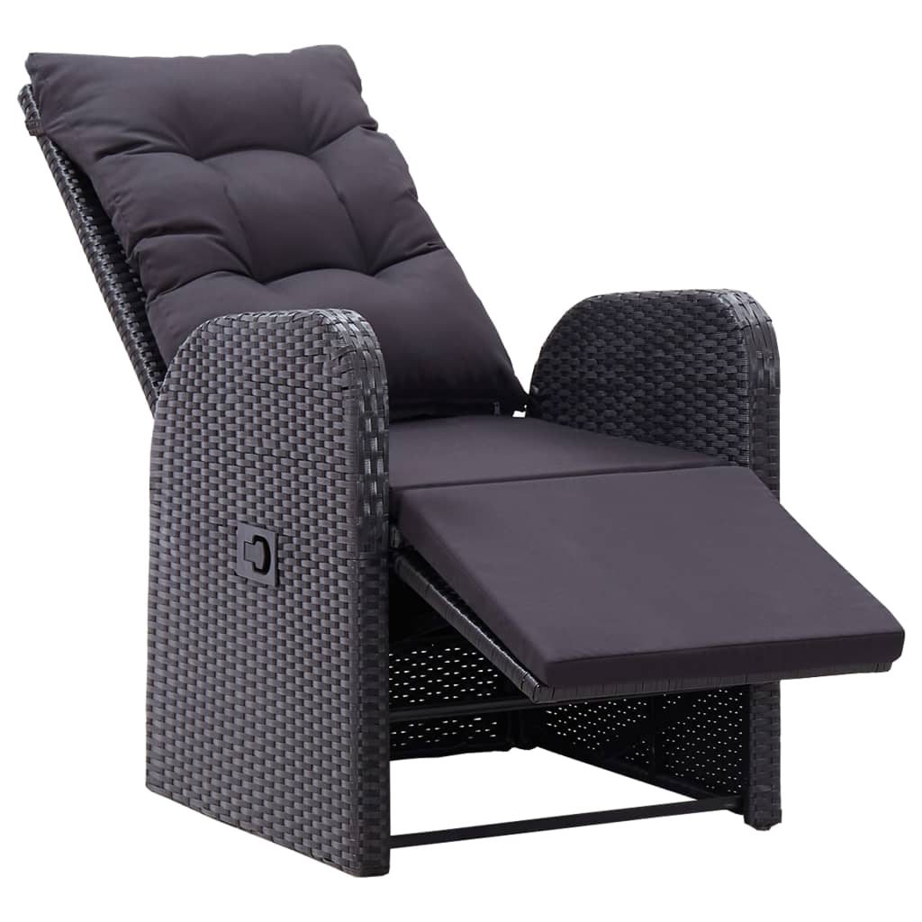7-Delige Tuinset Zwart