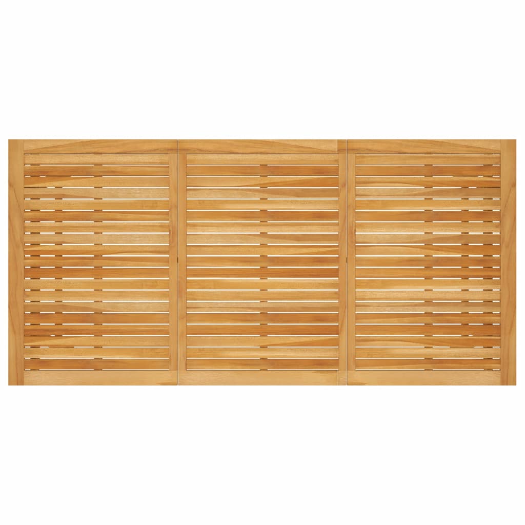 7-Delige Tuinset Zwart Zwart