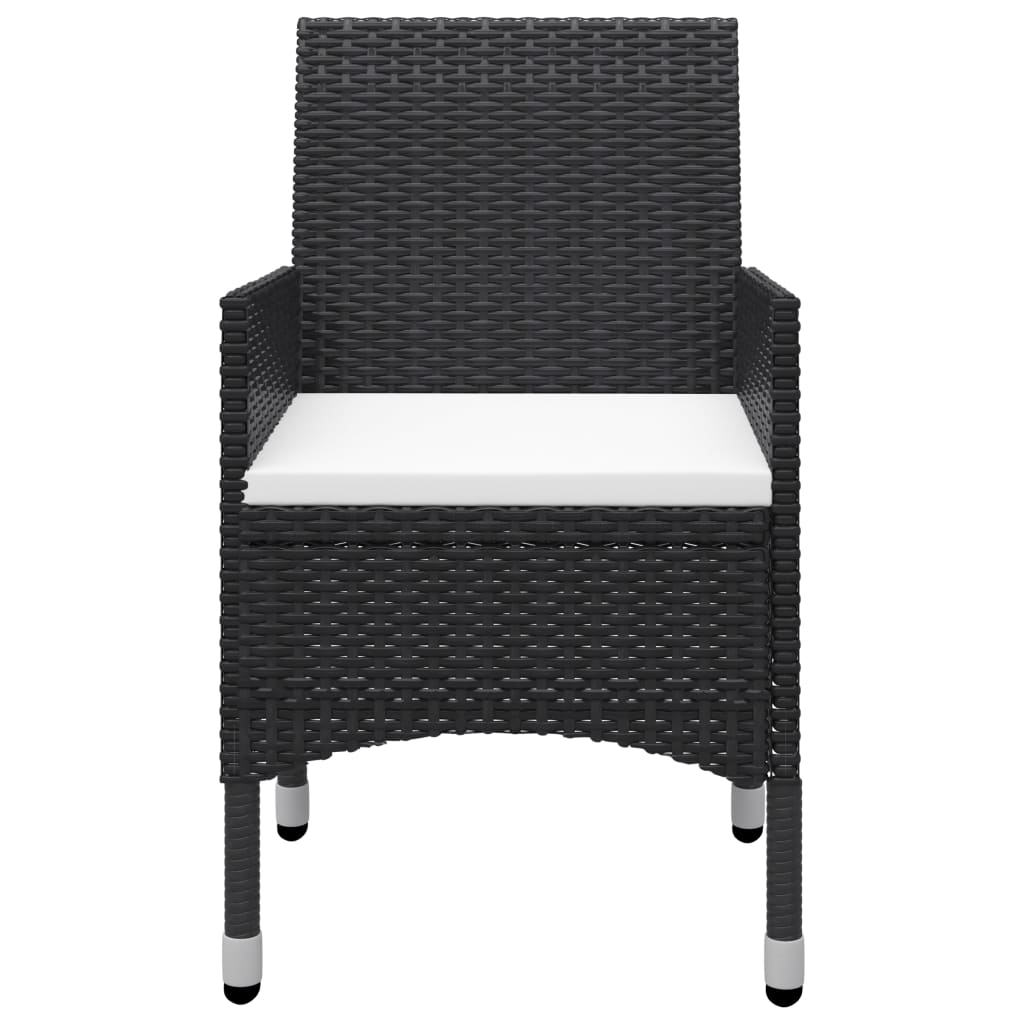 -Delige Tuinset 3 Zwart