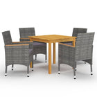 5-piece Garden Furniture Set grey