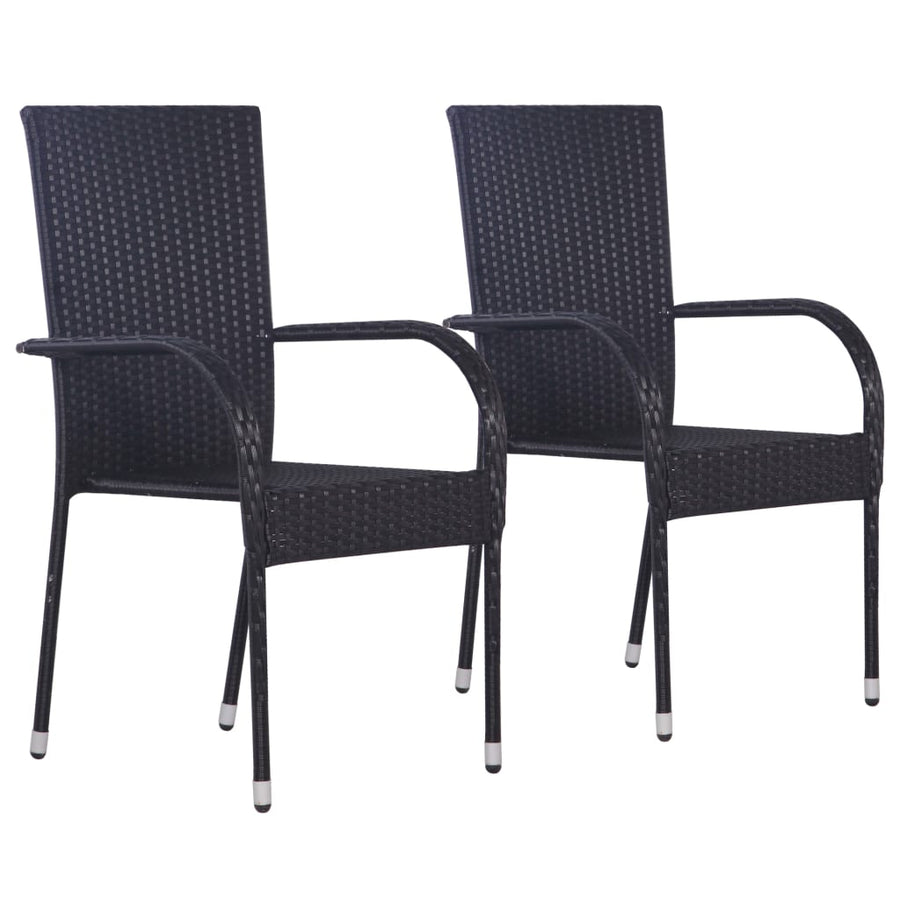 -Delige Tuinset 3 Zwart