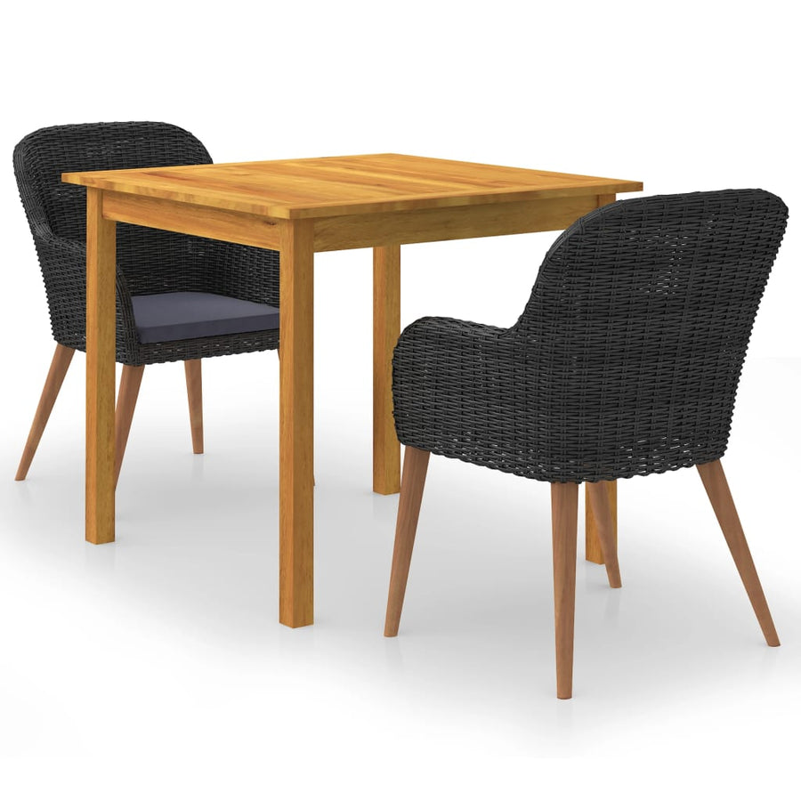 Tuinset 3 Zwart