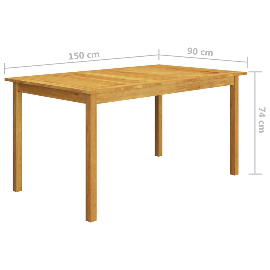 5-Delige Tuinset Grijs