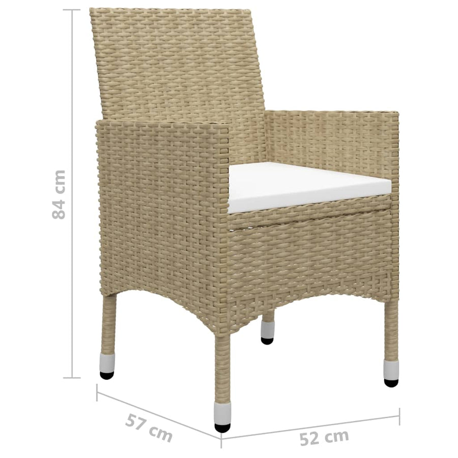 7-Delige Tuinset Beige