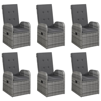-Delige Tuinset 7 Grijs