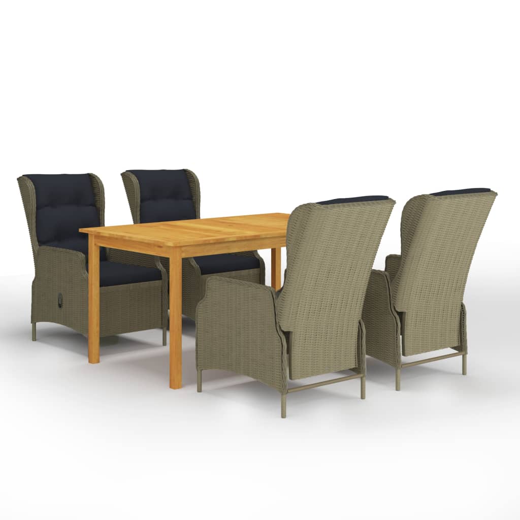 5-Delige Tuinset 4 Bruin