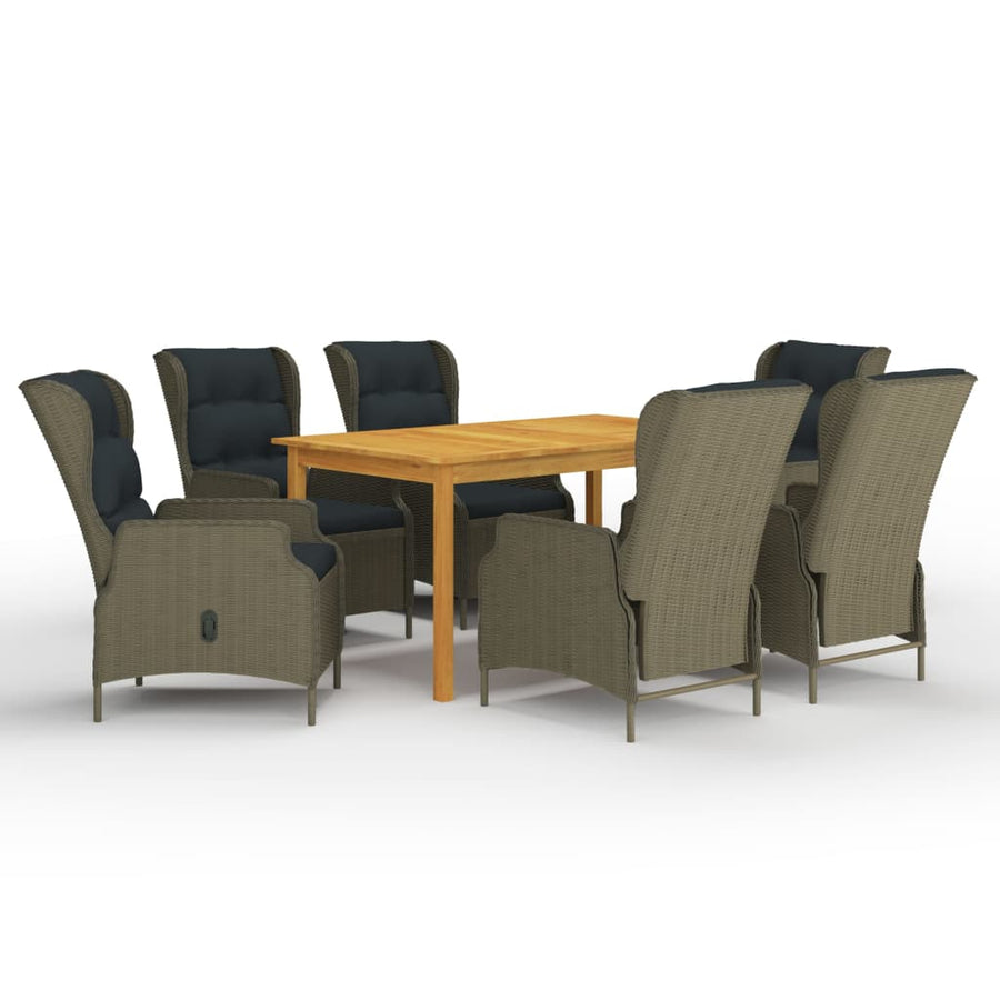 Tuinset 7 Bruin
