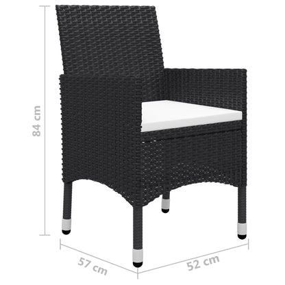 9-Delige Tuinset Zwart