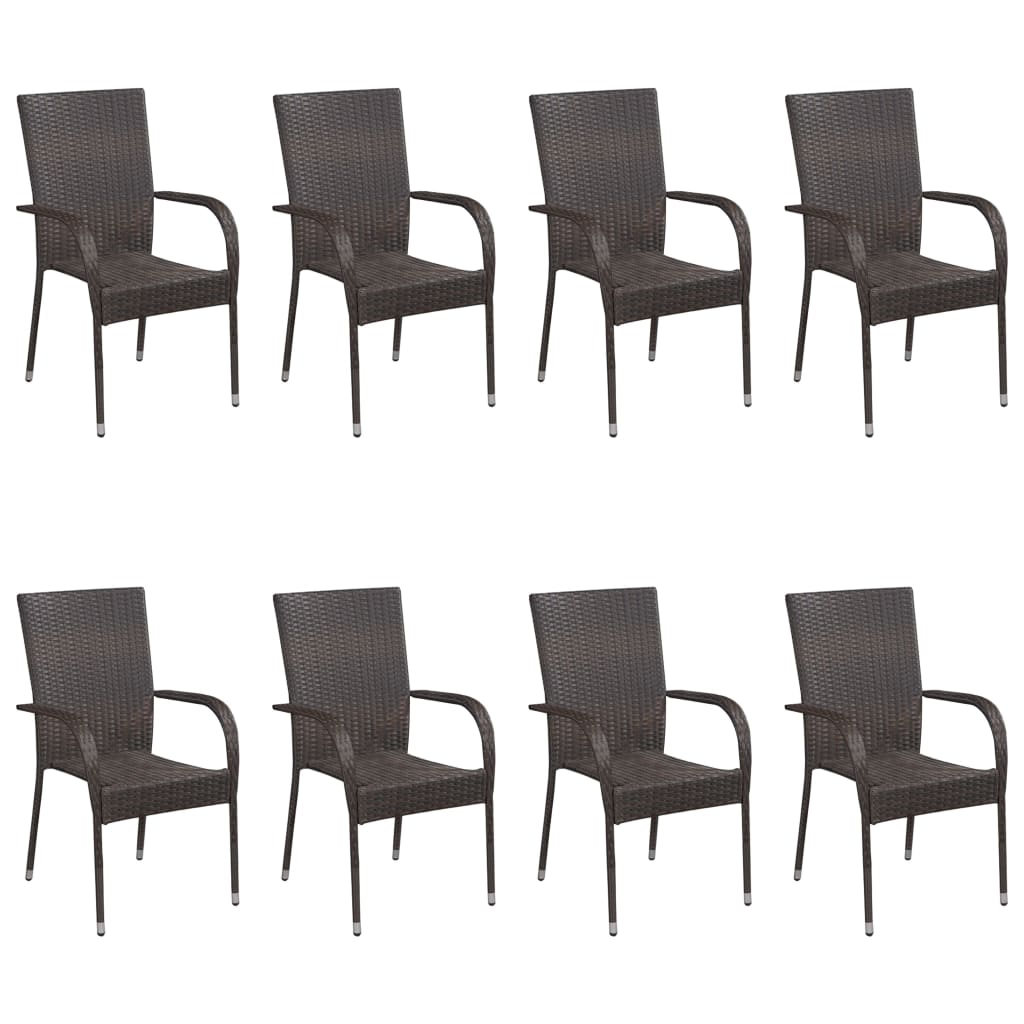 -Delige Tuinset 9 Bruin