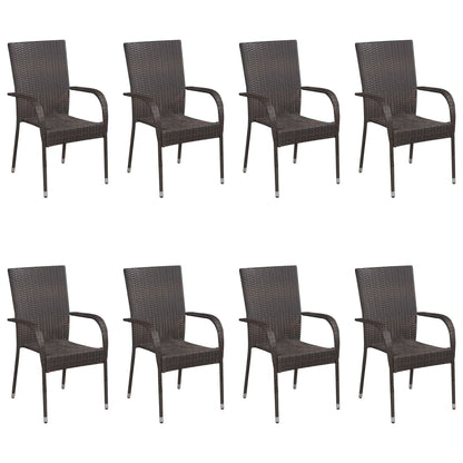 -Delige Tuinset 9 Bruin