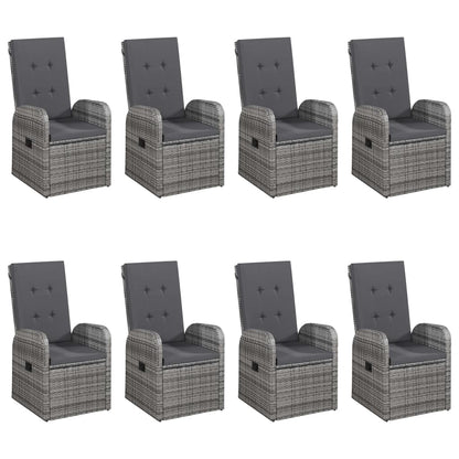 -Delige Tuinset 9 Grijs