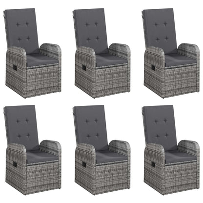 -Delige Tuinset 7 Grijs