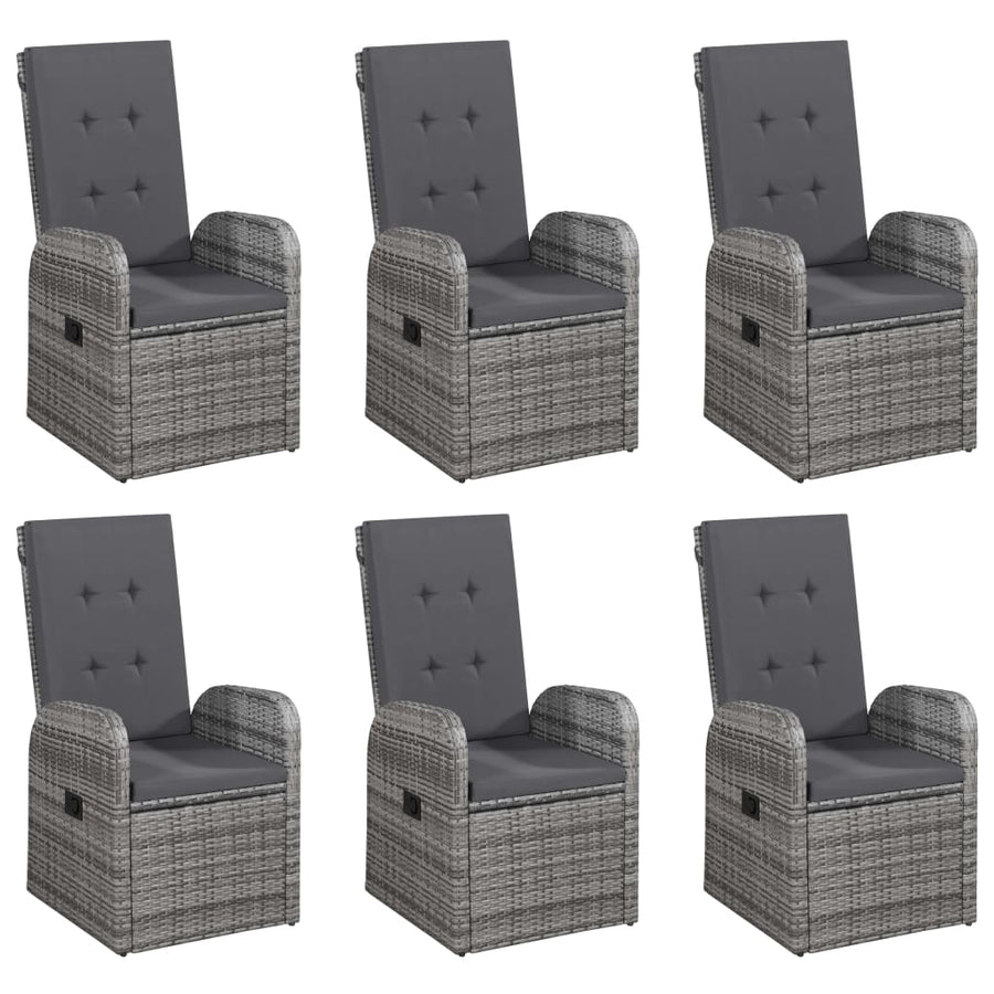 -Delige Tuinset 7 Grijs