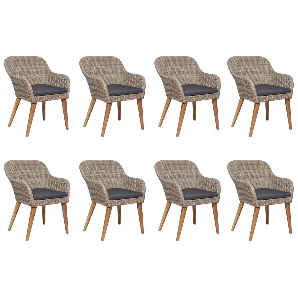 9-Delige Tuinset Bruin