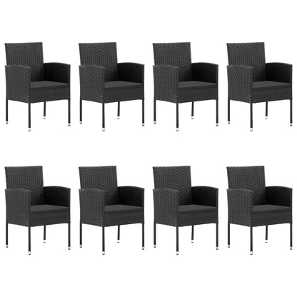 -Delige Tuinset 9 Zwart