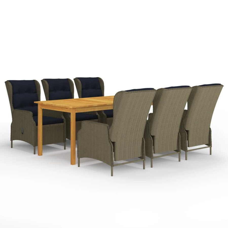 Tuinset 7 Bruin