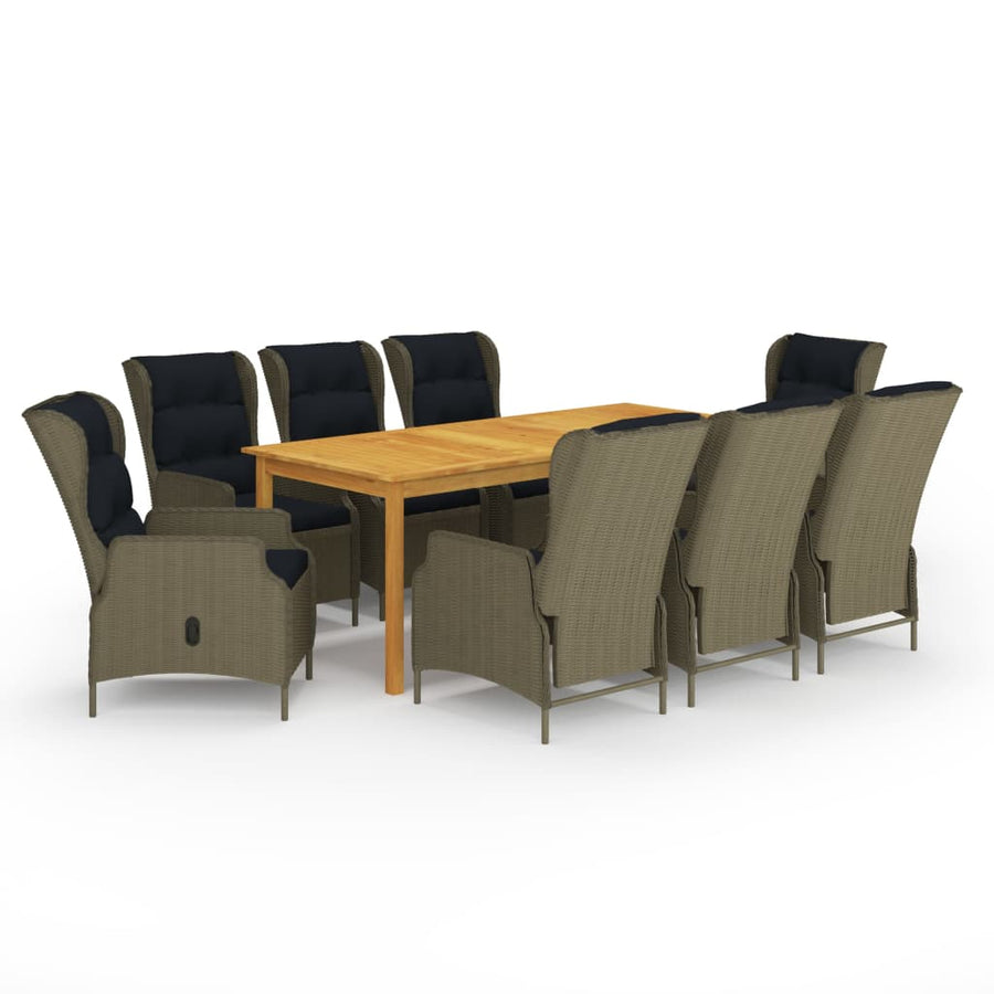 Tuinset 9 Bruin