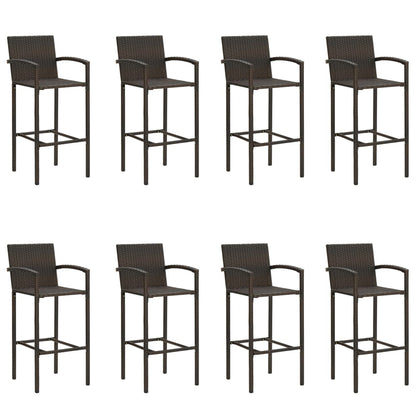 -Delige Tuinbarset 9 Bruin