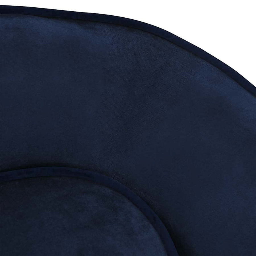 Hondenbank 67x47x36 cm pluche blauw