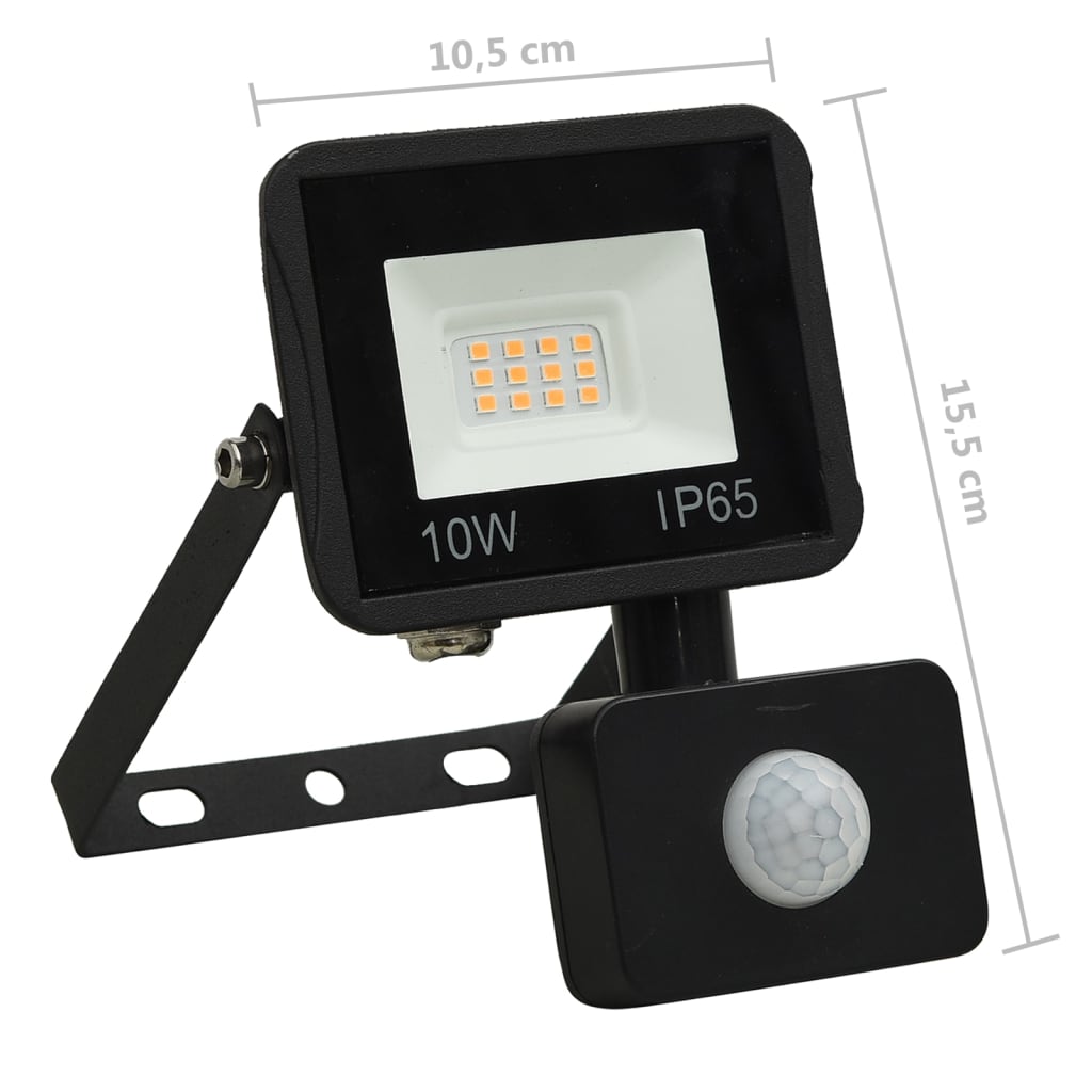 Spotlight Met Sensor Led 0 W 10 w Warmwit