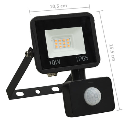 Spotlight Met Sensor Led 0 W 10 w Warmwit