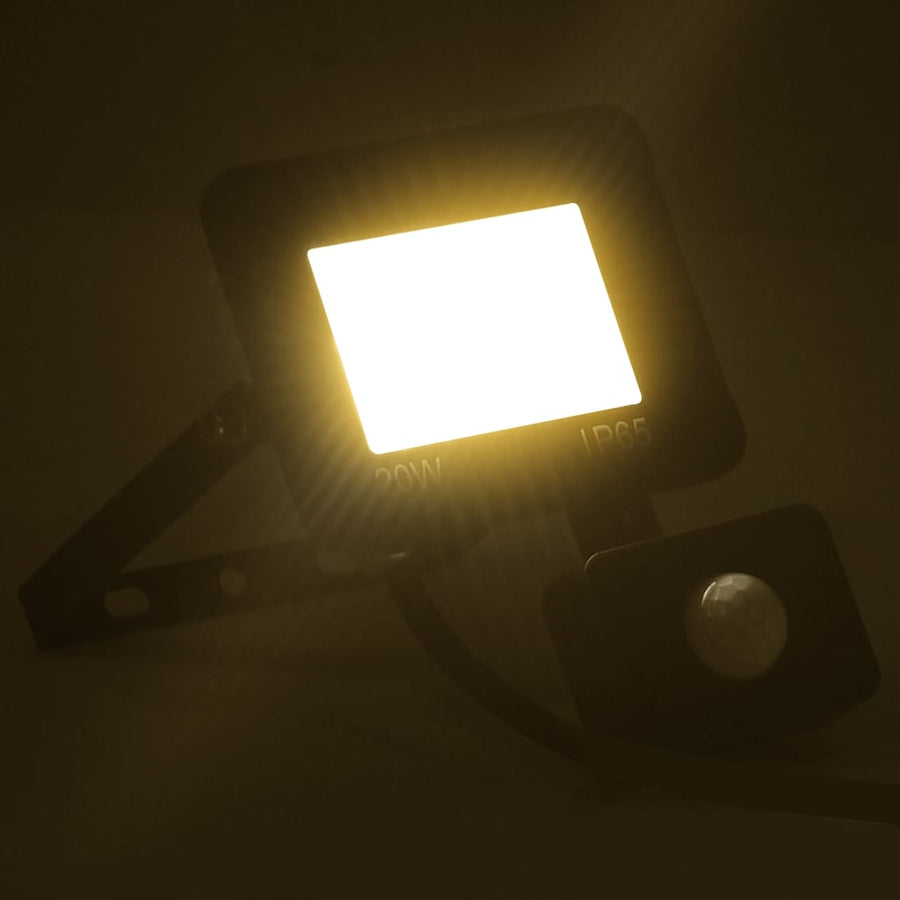 Spotlight Met Sensor Led 20 w Warmwit