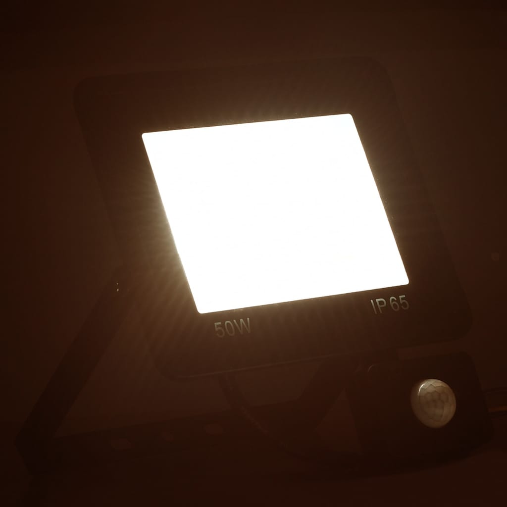 Spotlight Met Sensor Led 50 W Warmwit 1